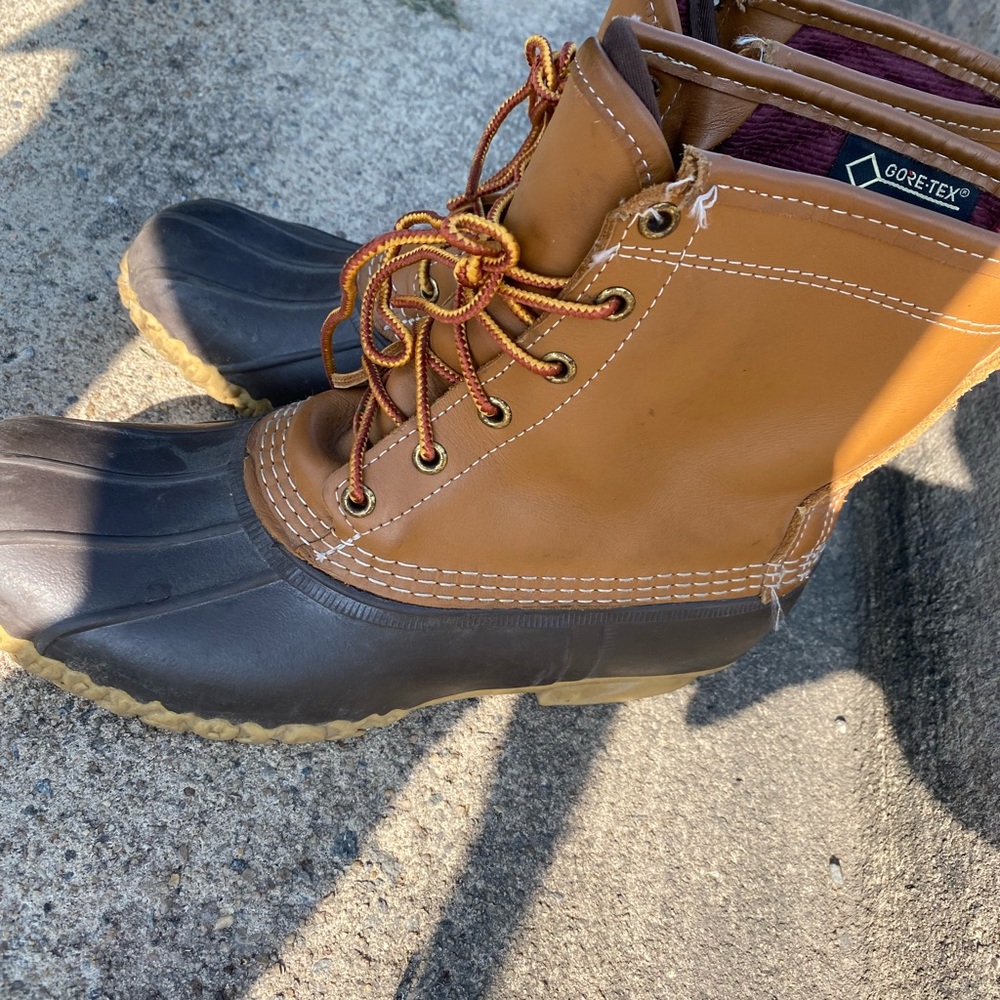 LL Bean Duck Boots Size 7